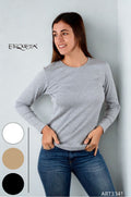 3341 - Camiseta Algodón Manga Larga