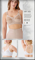 Deville Art.352 - Soutien Reductor Satine Lycra Encaje Bondeado