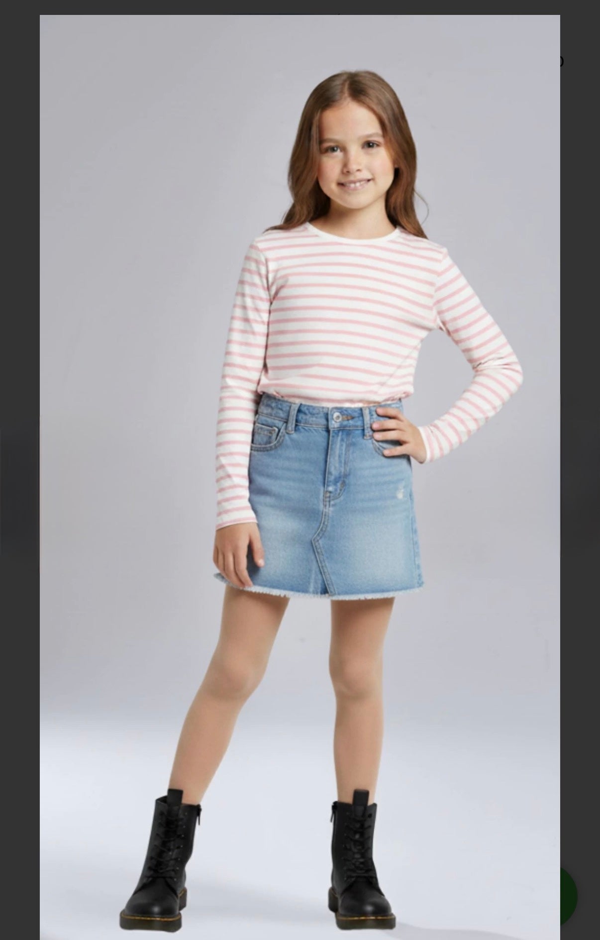 1500 - Cancan Lycra Ultraopaco de Niña